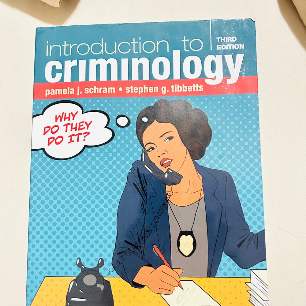 introduction to criminology. Why do they do it?